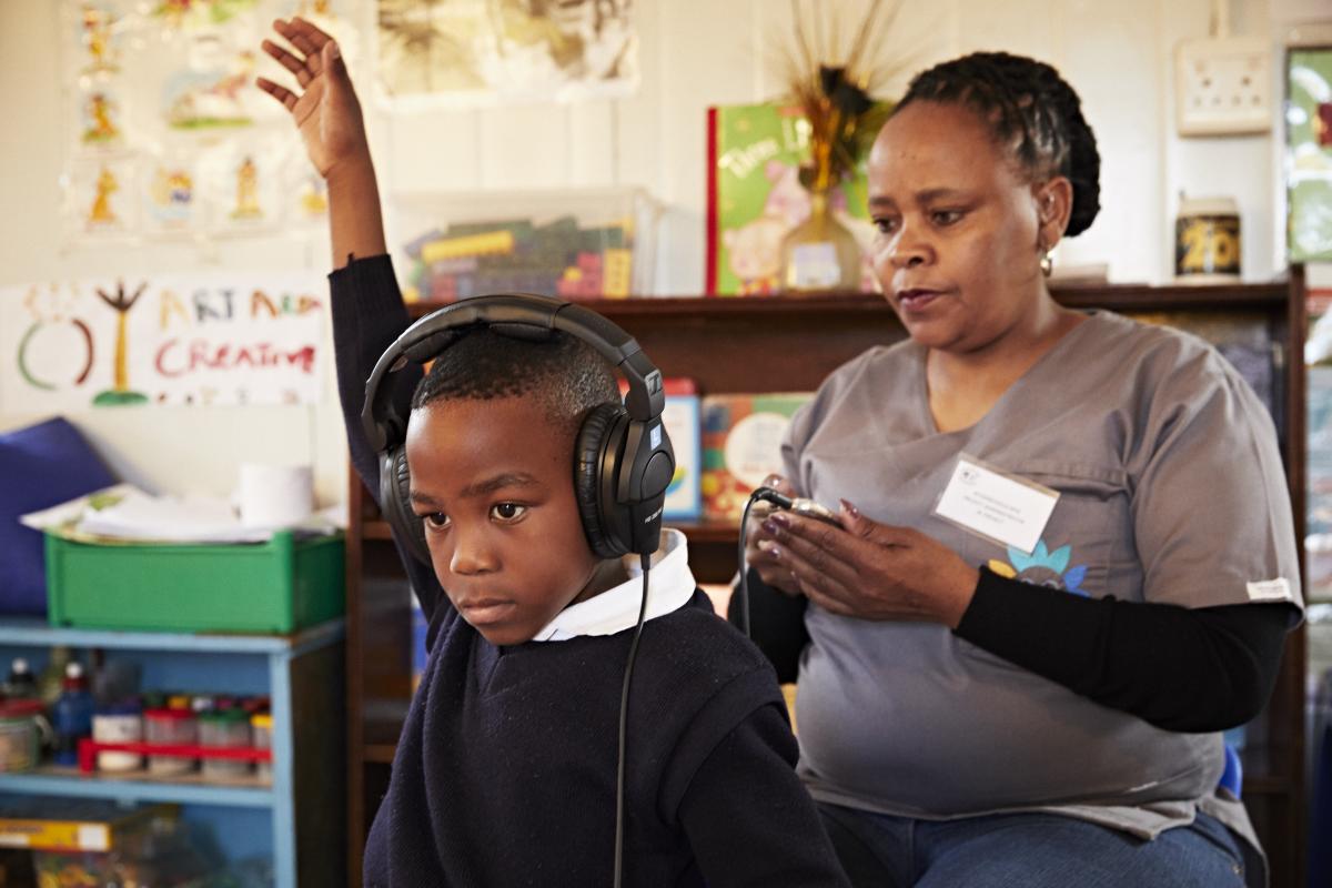HearX ensures that children receive the necessary care if they have any vision or earing impairments.