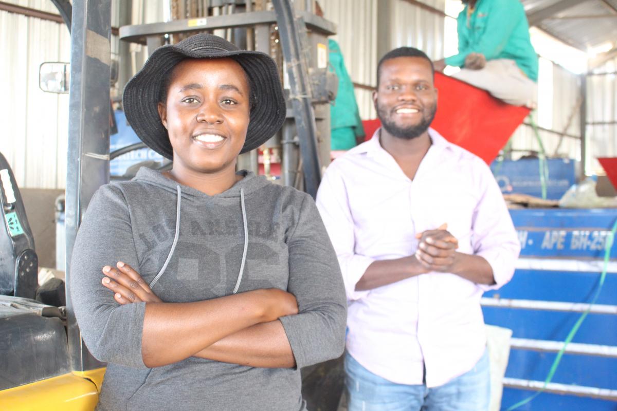 SiyaBuddy founders Nomuntu Ndhlovu and Siyabonga Tshabalala discovered a niche market in waste management.