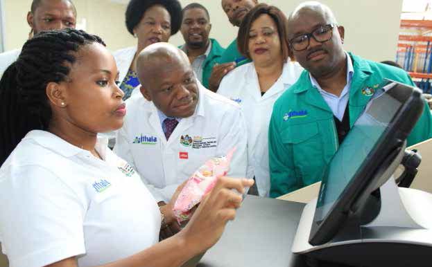 MEC Sihle Zikalala at the opening of the Ithala Bank-owned KZN Bulk-Buying Warehouse in Mandeni, KwaZulu-Natal.