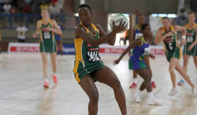 Netball SA Captain Bongiwe Msomi.