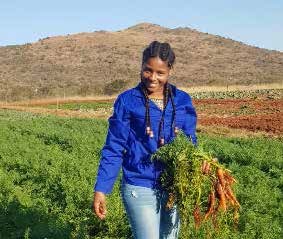 Siphesihle Kwetana won the provincial 2019 DAFF Female Entrepreneur Awards’ Top Entrepreneur in Commercial Farming category.