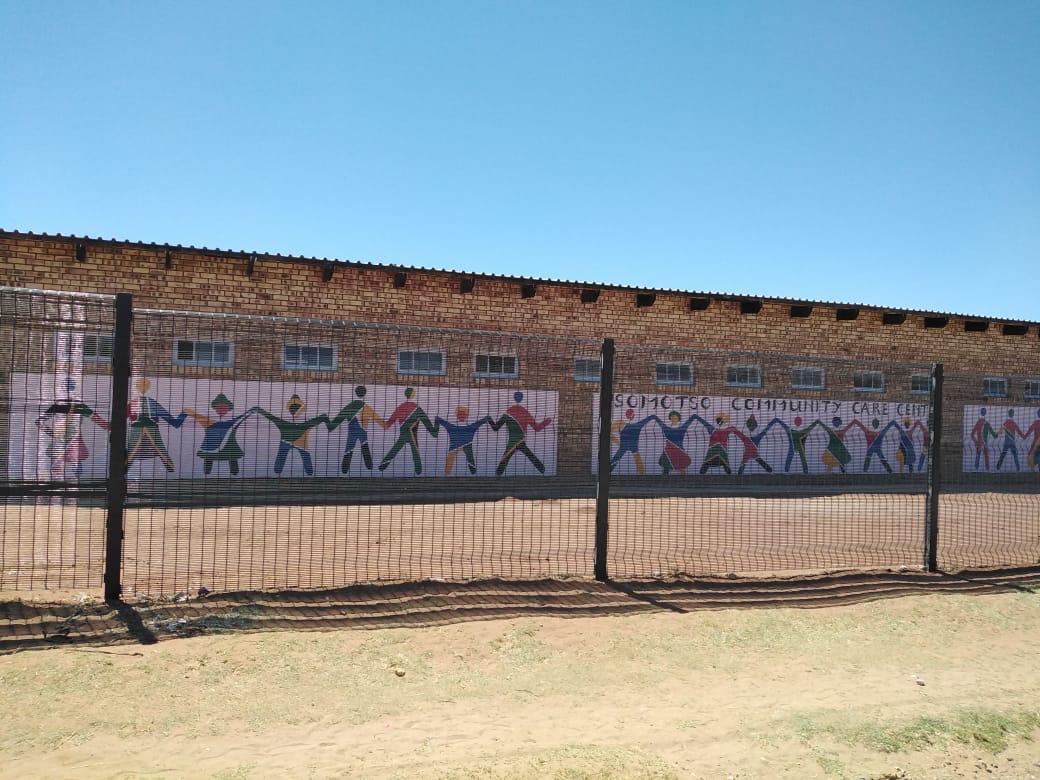 The Kgomotso Community Care Centre gives psychosocial services to vulnerable children. The Kgomotso Community Care Centre gives psychosocial services to vulnerable children.