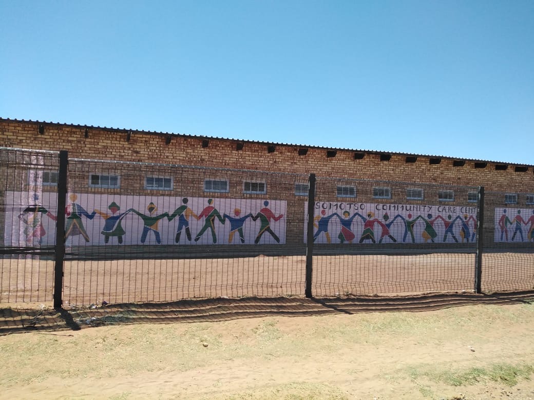 The Kgomotso Community Care Centre gives psychosocial services to vulnerable children.