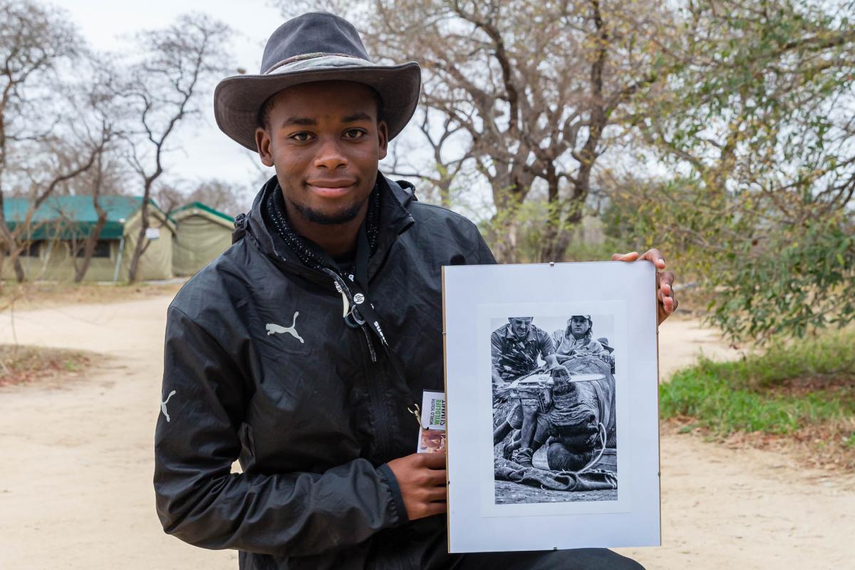 Neville Ngomane describes photography as a way of telling a story.