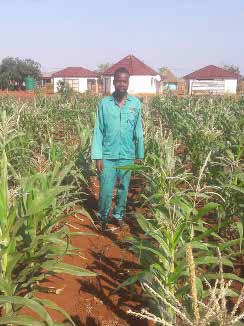 Godfrey Mathebula flies high in the agricultural sector.