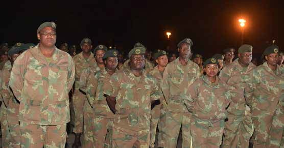 The South African National Defence Force is on a mission to help save South Africa from Coronavirus.