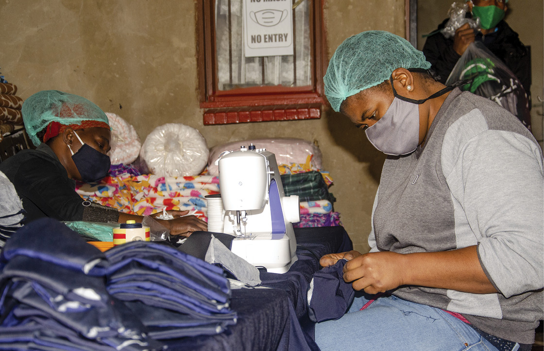 Hluvuko Designs employs 32 women from Alex. Photo: Netcare