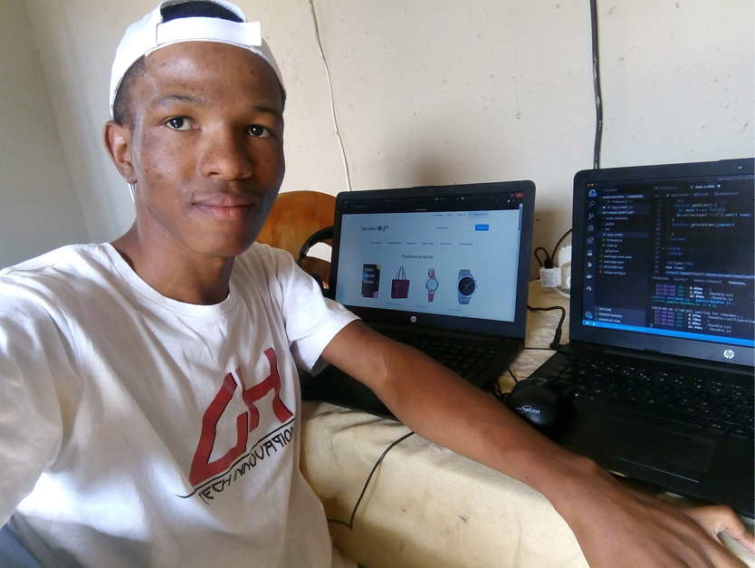 Diketso Setho is giving small businesses the opportunity to sell their products online.