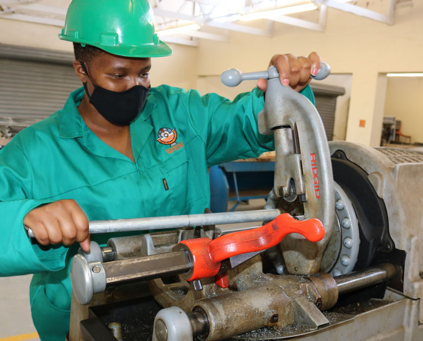 Sisipho Portia Lolwana is a Civil Engineering student at the Lovedale TVET college in King William's Town.