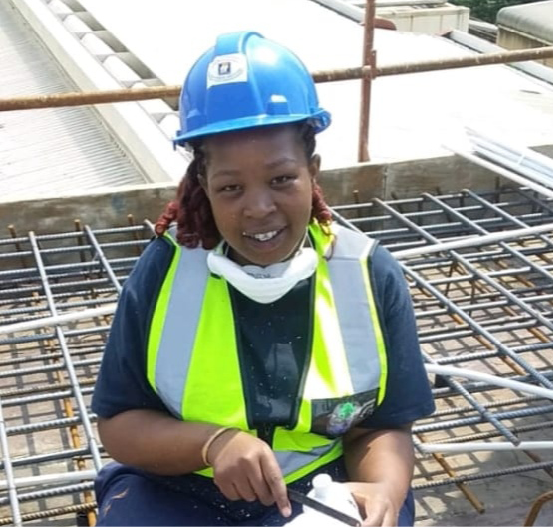 Thobile Sithole became the first female electrician from her home town.