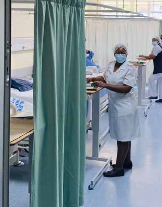 The renovated ward 4 at Jubilee Hospital will ensure better care for patients.