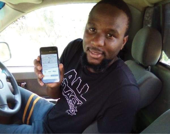 Ntebatse Sekgodiso is the brains behind e-hailing app PickUp Cab.