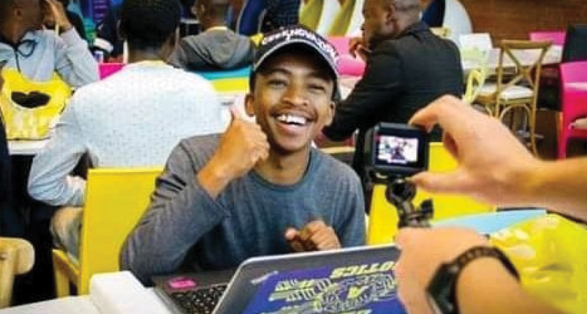 Self-taught programmer Anathi Mseleni has developed the ScamProof app.