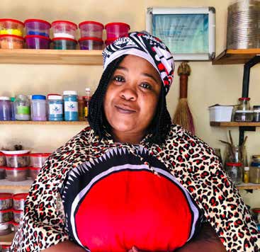 Bontle Moatlhudi is a traditional health practitioner who advocates the benefits of African traditional medicine.