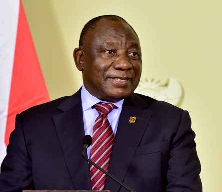 President Cyril Ramaphosa