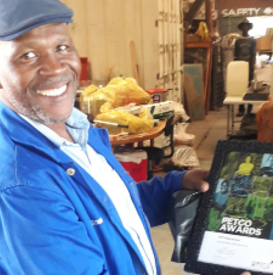 Mandlenkosi Nkosi is passionate about waste management and entrepreneurship.