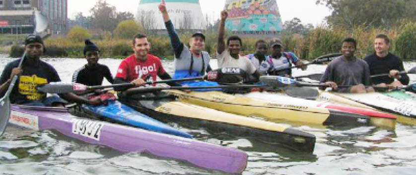 The Soweto Canoe Club is also a skills development centre.