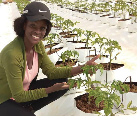 Farmer Vutlhari Chauke has high standards for herself and her crop.