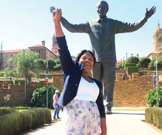 HIV activist Thandi Maluka is fully vaccinated against COVID-19