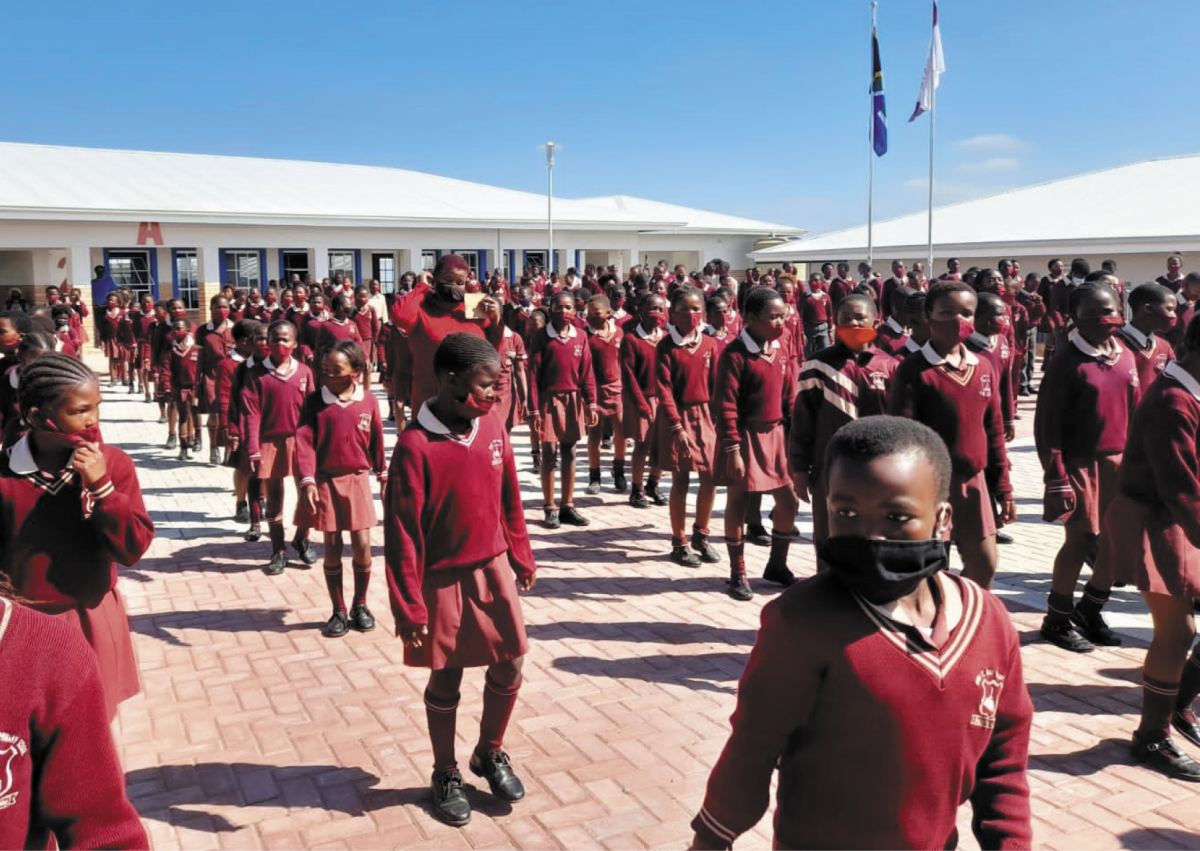 The new state-of-the-art Nkululeko Ralo Primary School is providing a dignified learning environment to learners in Mbuqe in Mthatha.