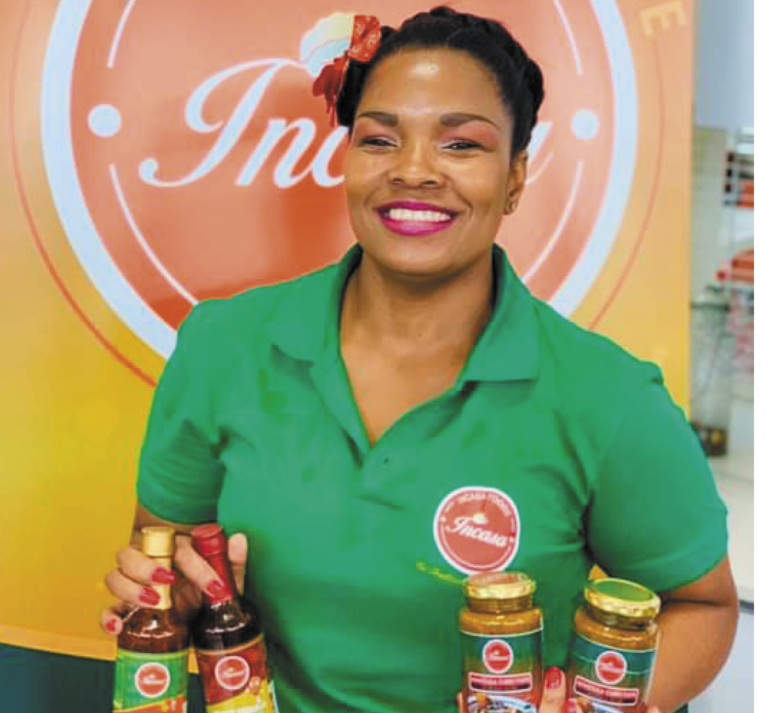 Thabisile Danisa is the proud owner of Incasa Foods.