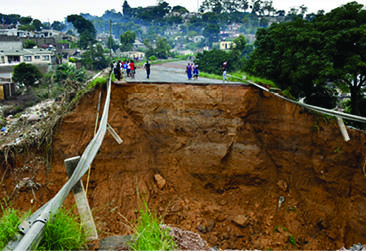 The rains caused extensive damage to houses; businesses; roads and bridges; and water and electricity infrastructure.