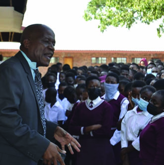 Stanley Mpangana is the principal of Magigwana High School in Bushbuckridge, Mpumalanga.