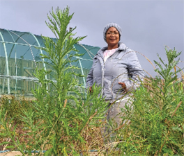 Bradlene Amelia Baadtjies- Callacher from Tesselaarsdal in the Western Cape.