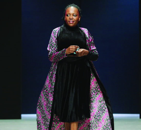 Self-taught fashion designer Lindiwe Makhoba has taken part in international fashion shows
