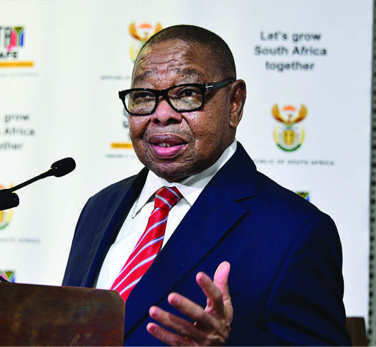Higher Education, Science and Innovation Minister Blade Nzimande.