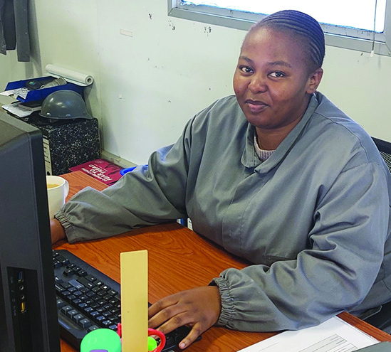 Lilitha Sobuza is studying towards a National Diploma in Chemical Engineering thanks to assistance from CHIETA.