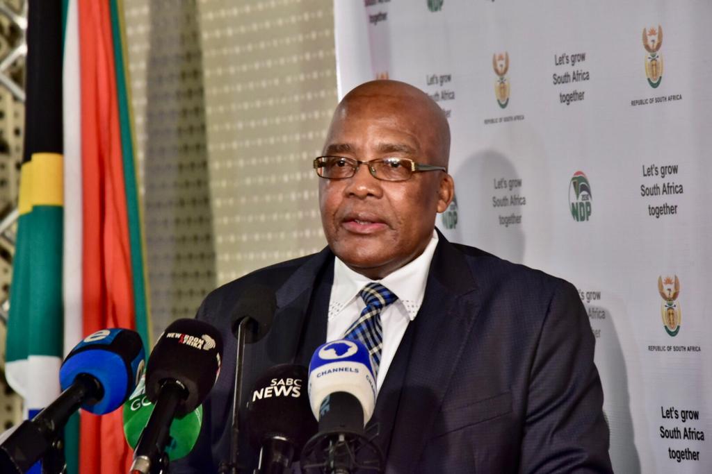 Minister of Home Affairs Dr Aaron Motsoaledi.