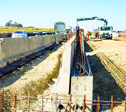 The upgrade of the N3 highway between Pietermaritzburg and Durban kicked off in January. Photo supplied by Sanral