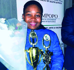Karabo Sarah Mnguni (17) from Matshiding in Mpumalanga is part of the national volleyball team.