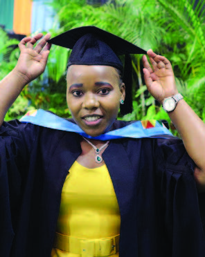Nonjabulo Ximba proudly analysed her father’s songs in order to obtain her Master of Arts degree from UKZN