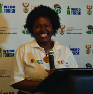 Lusanda Mteza is passionate about the tourism industry. Picture: Department of Tourism
