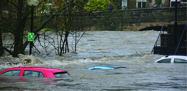 Climate change can lead to severe weather conditions such as flooding. Picture: Unsplash.com