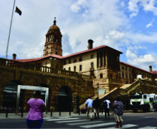 The Union Buildings is the official seat of South Africa's government that houses The Presidency. Completed in 1913, it was originally built to house the public service for the Union of South Africa. The Union Buildings also hosted