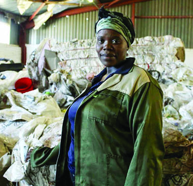 Bonakalisile Ngquba rose above a traumatic experience and runs her own buy-back centre which employs 11 people.