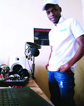 Imaphumulo FM founder and station manager Scelo Ngema