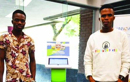 Ntokozo Hlomuka and Keletso Lekwakwe are proud owners of PasswordKid.