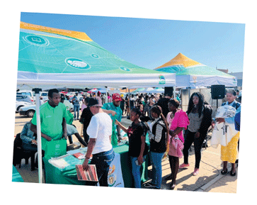 The GCIS held a Government Exhibition Day where community members gathered in their numbers to access government services.