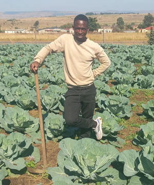 Abalimi Multipurpose Primary Cooperative chairperson Lizwilenkosi Ndlovu. Photo by: Abalimi Multipurpose Primary Cooperative.