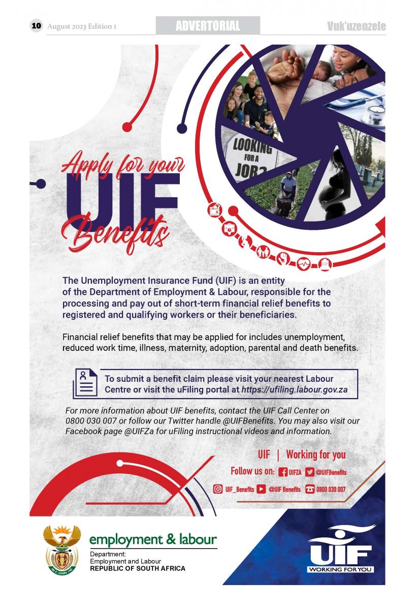 Apply for your UIF benefits