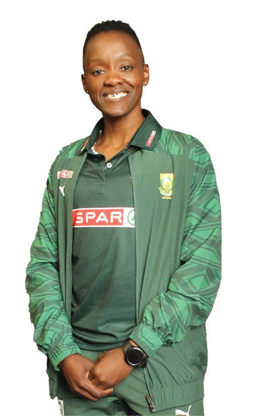 Captain of SPAR Proteas Bongiwe Msomi.