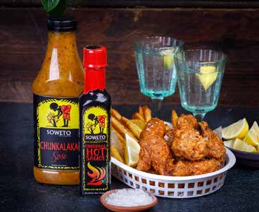 Soweto Hot Sauce - Supplied by Soweto Spice Company.