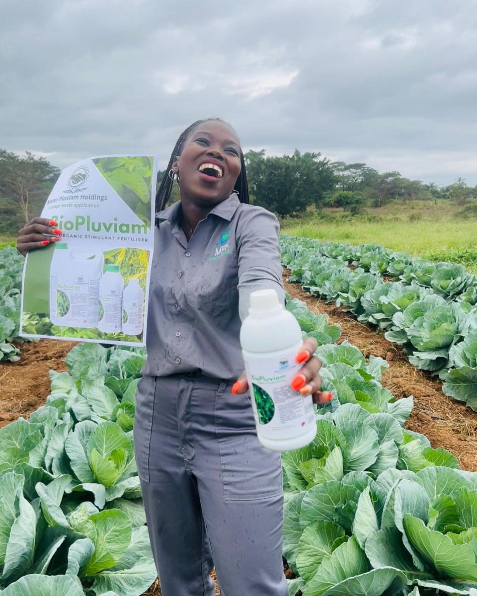 Mmapula Lesailane, 27, is the director of Tzaneen-based award-winning agri-science company, Mater Pluviam Holdings.