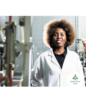 Zinhle Ngidi is the founder of Igugu Clean Tech. Image: Redbull / Mpumelelo Macu