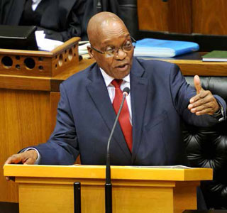 President Jacob Zuma.