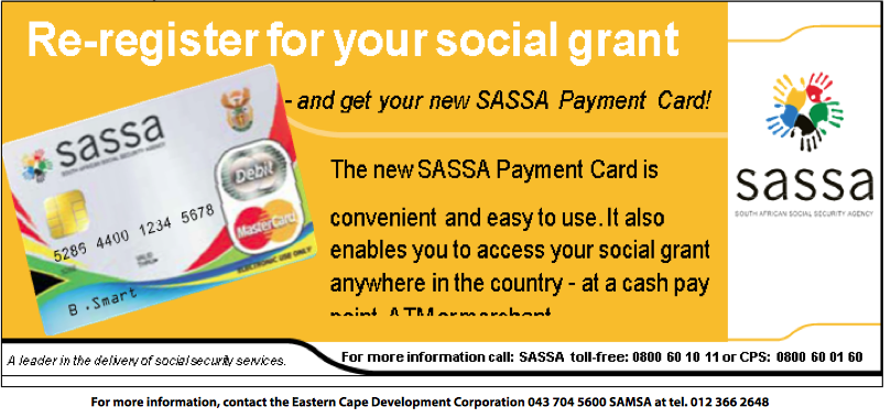 Re Register For Your Social Grant Today Vuk Uzenzele